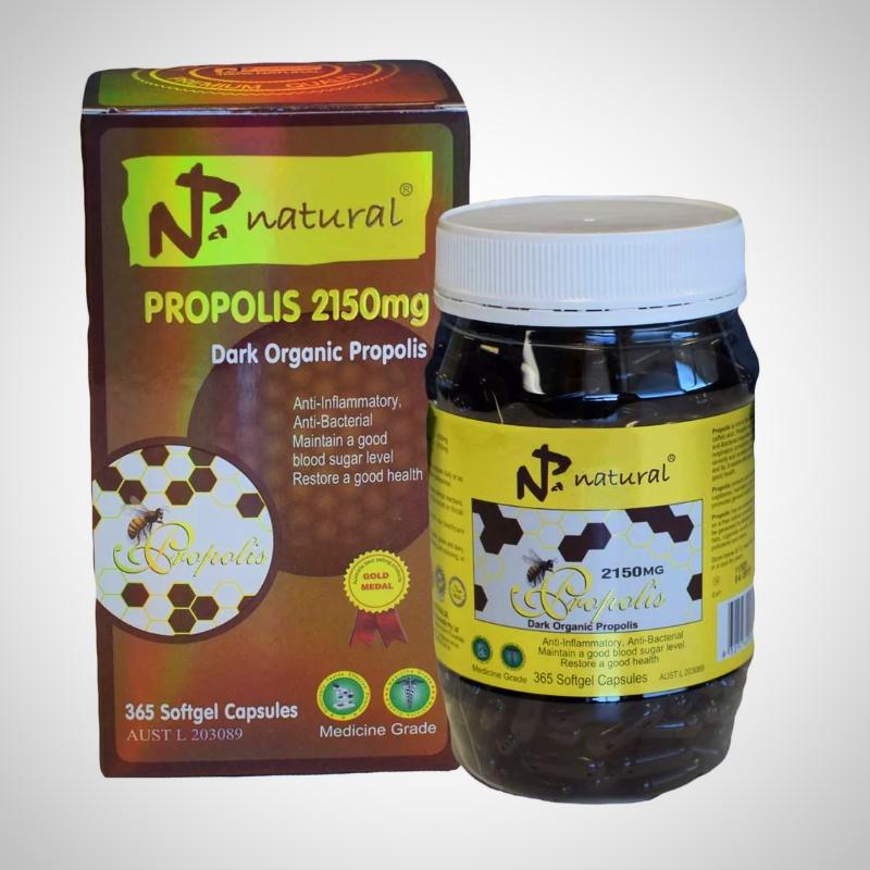 NPA Natural® Propolis 2150mg Premium Dark