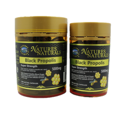 Natures Naturals® Propolis Black Super Strength 5000mg