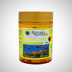 Natures Naturals® Royal Jelly 1000mg  Premium 6% 10-HDA