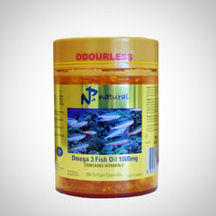 NPA Natural® Omega 3 Fish Oil 1000mg Odorless