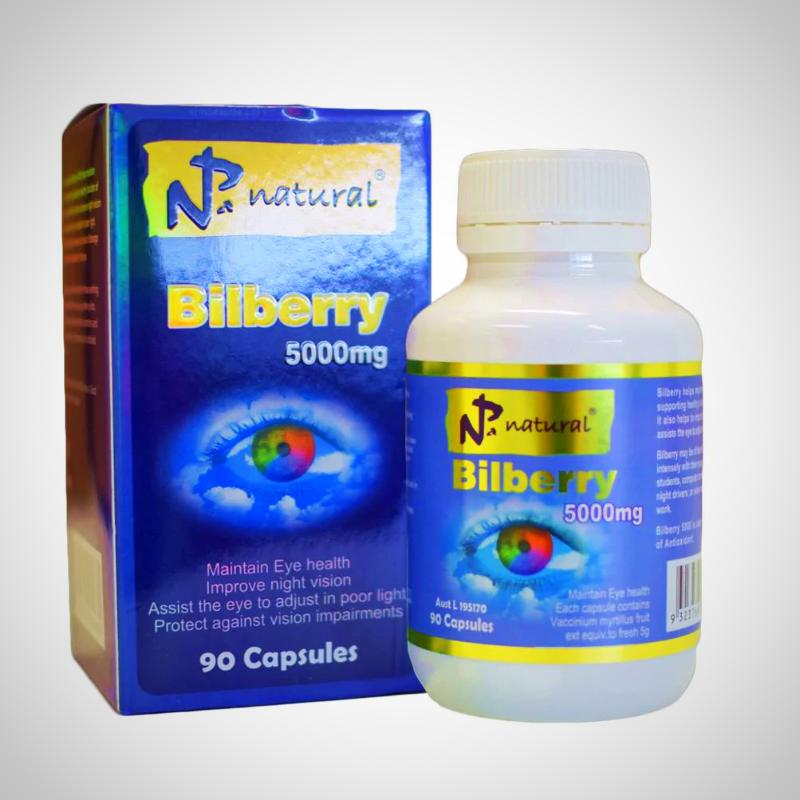 NPA Natural® Bilberry 5000mg
